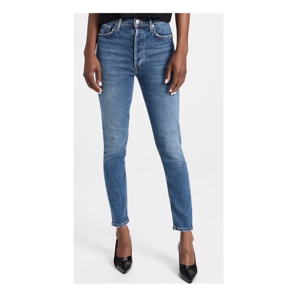 AGOLDE Nico High Rise Slim Fit in Shoreline - Picture 10 of 10